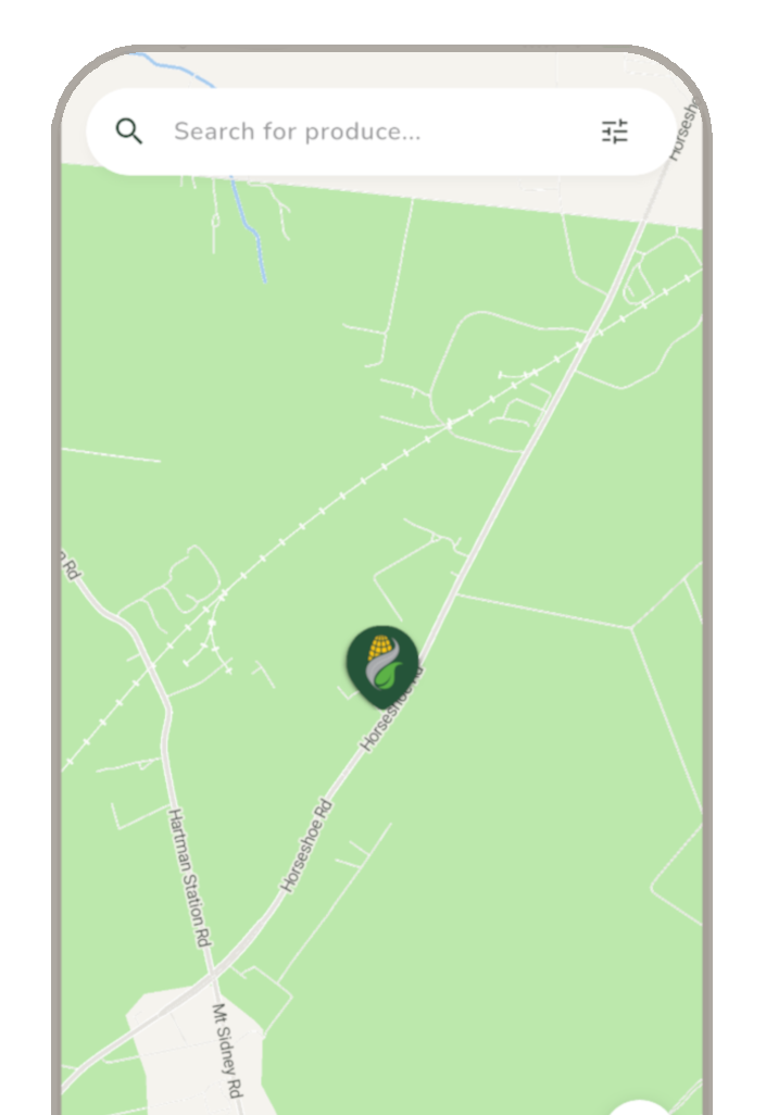Roadside explore screen